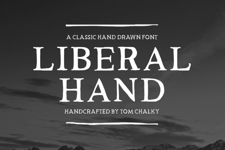 Liberal Hand Font Download