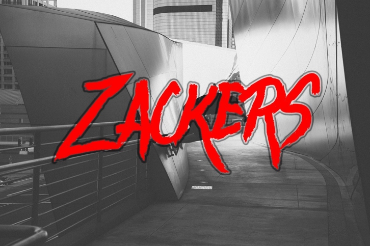 ZACKERS Brush Font Download