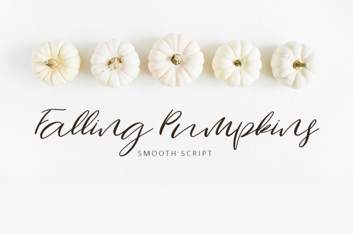 Falling Pumpkins Script Font Download