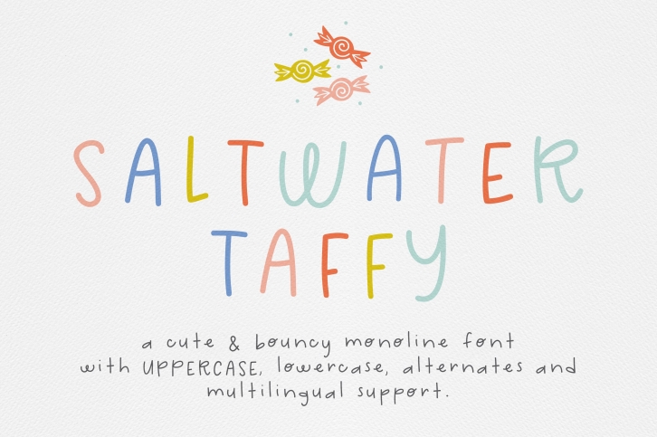 Saltwater Taffy Font Download