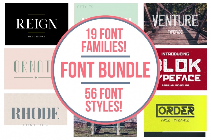 Typeface bundle Font Download
