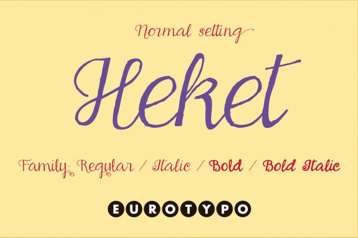 Heket Family Font Download