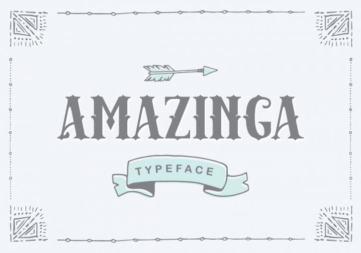 Amazinga Typeface Font Download
