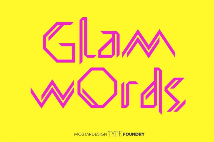 Glamwords Font Download