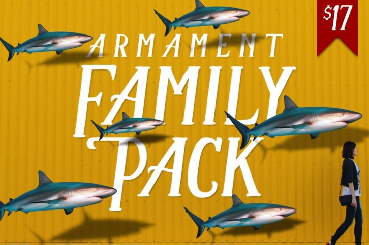 Armament Family Pack Font Download