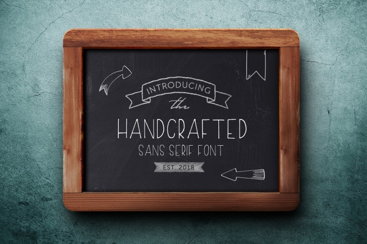 Handcrafted Sans Serif Font Download