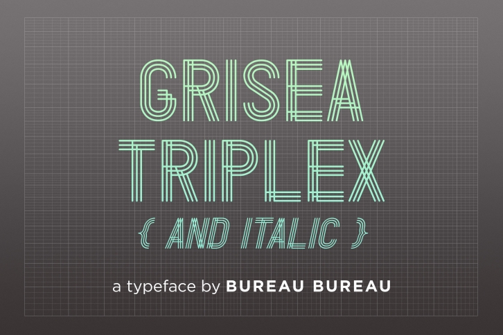 Grisea Triplex  Italic Font Download