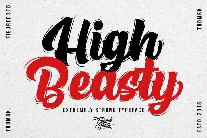 High Beasty Font Download