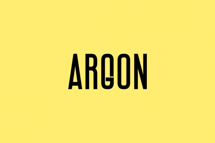 ARGON Font Download