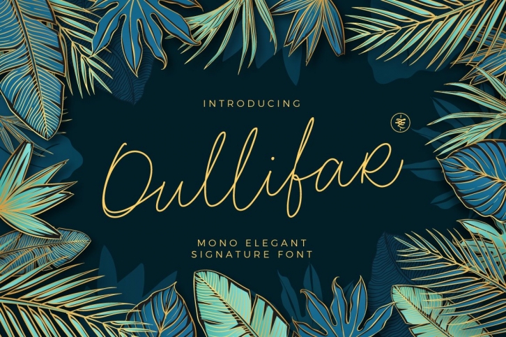 Oullifar Monoline Script Font Download