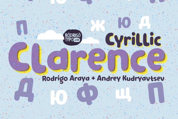 Clarence Cyrillic all family Font Download