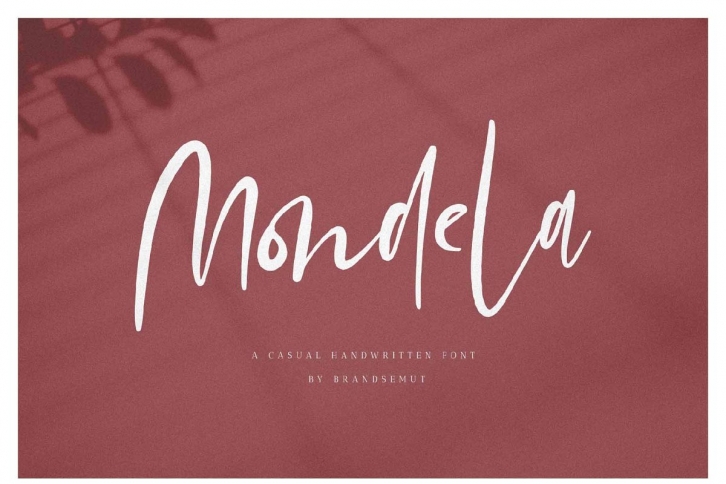 Mondela || Casual Handwritten Font Download