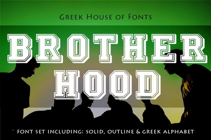 Brotherhood Greek Set Font Download