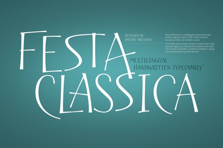 Festa Classica Family Font Download
