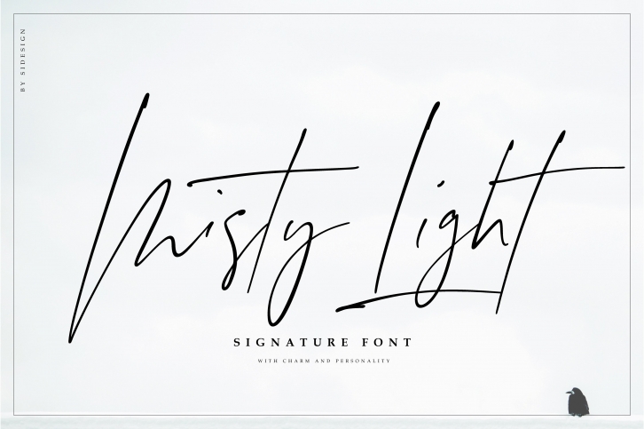 Misty Light font Font Download
