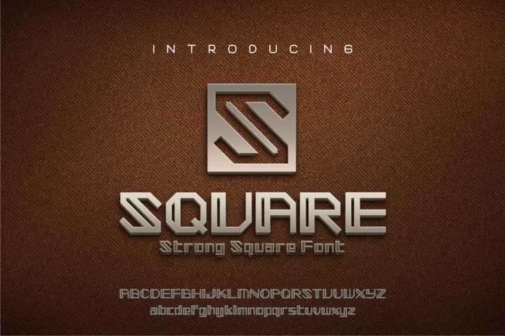 SQUARE Font Download