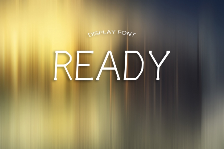 READY font Font Download