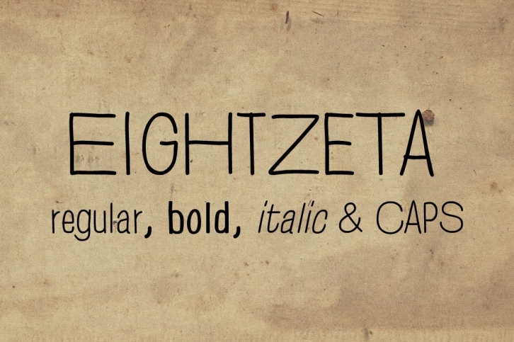 EightZeta Font Download