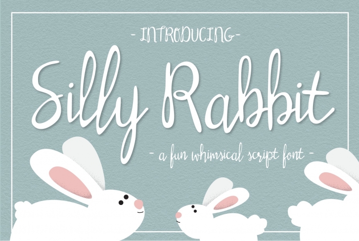 Silly Rabbit Script Font Download