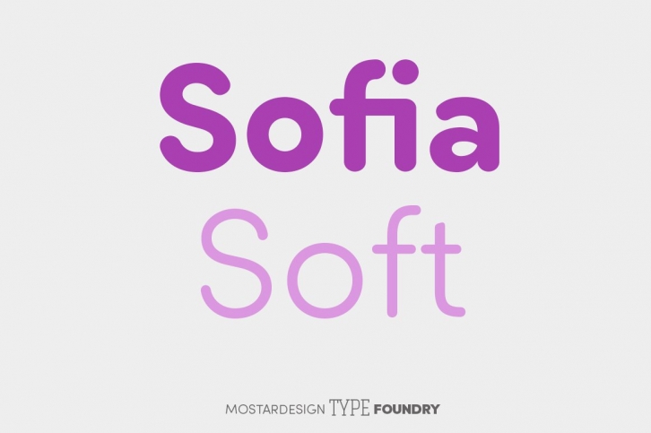 Sofia Soft Family (8 fonts) Font Download