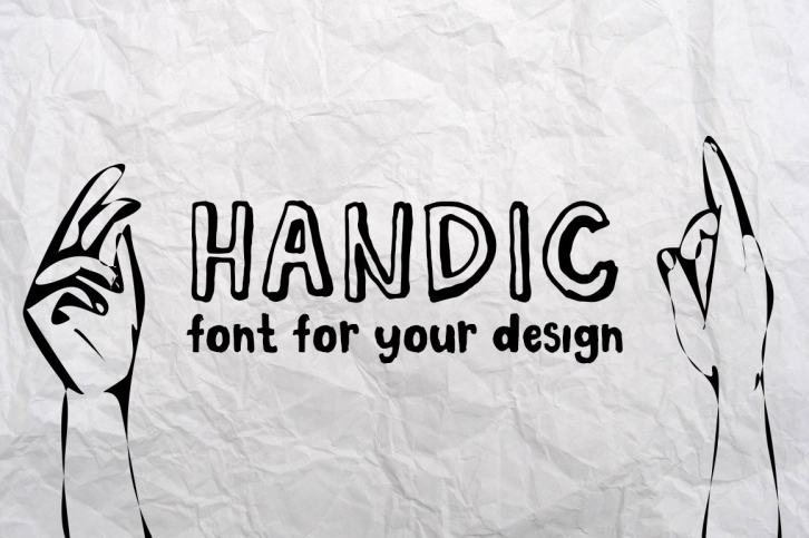 HANDIC FONT Font Download