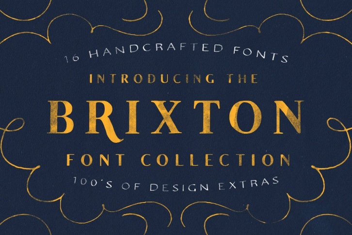 The Brixton Collection (16) Font Download