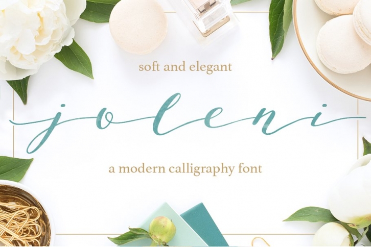Joleni Modern Calligraphy font Font Download