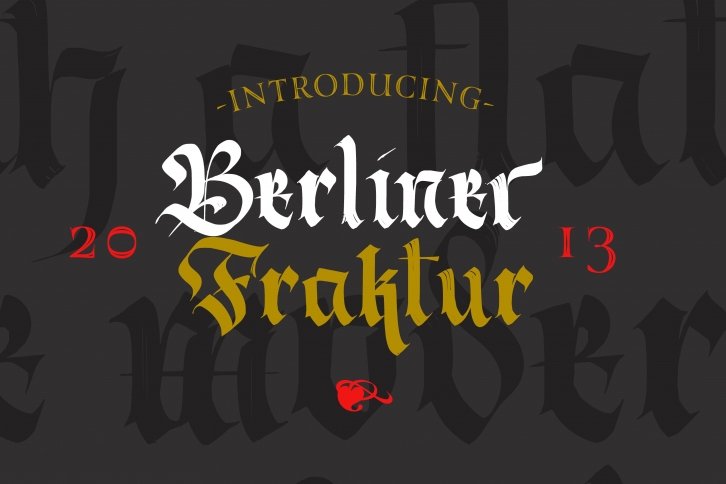 Berliner Fraktur Font Download