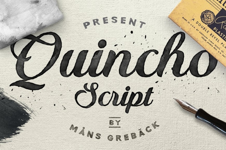 Quincho Script Font Download
