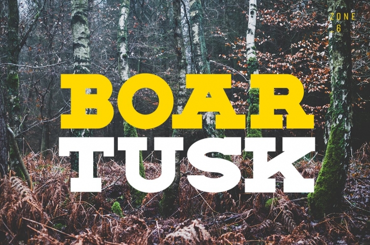 BOAR TUSK Family Font Download