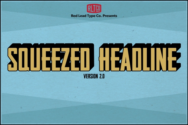 Squeezed Headline v2.0 Font Download