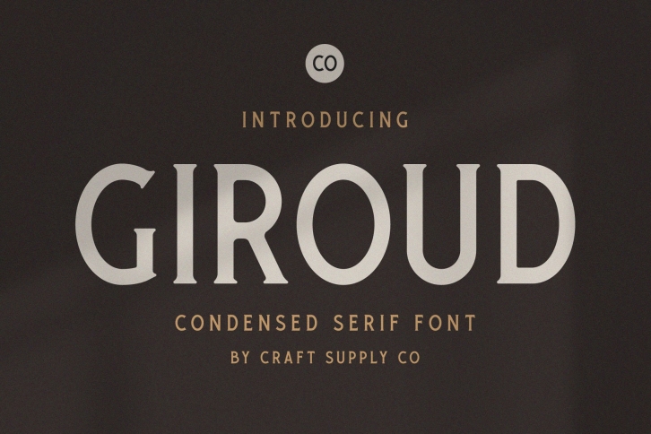 Giroud Font Download