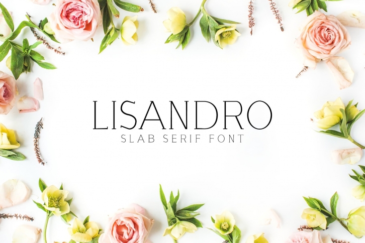 Lisandro Slab Serif Font Download