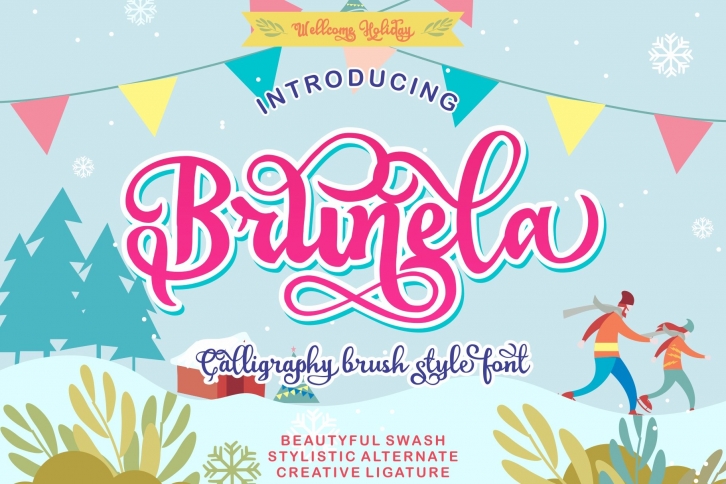 Brunela Font Download Brunela Font Download