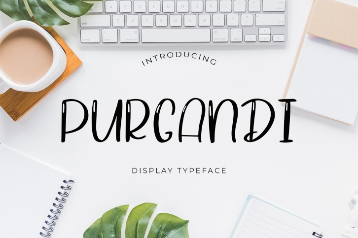 Purgandi Display Font Download