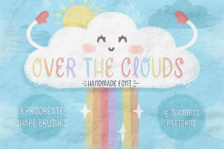 Over The Clouds Font Download