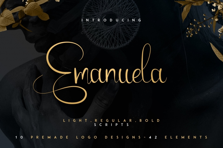 Emanuela Typeface and Designs -33% Font Download