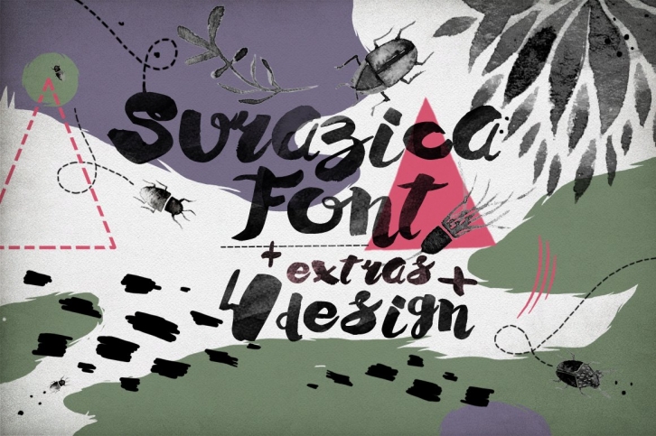 Surazica+4 Design Font Download