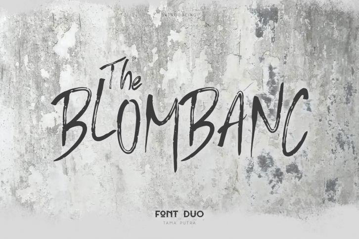 Blombanc Duo 30% Off Font Download