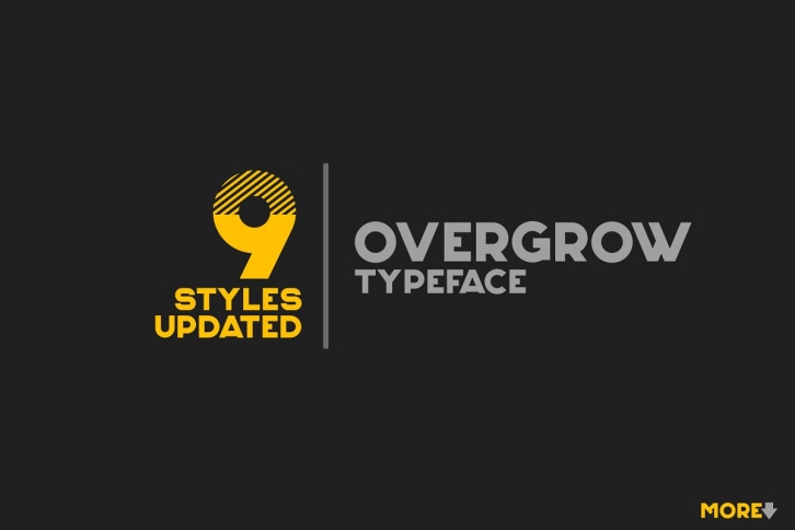 Overgrow Typeface Font Download