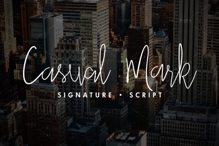 Casual Mark Script Font Download