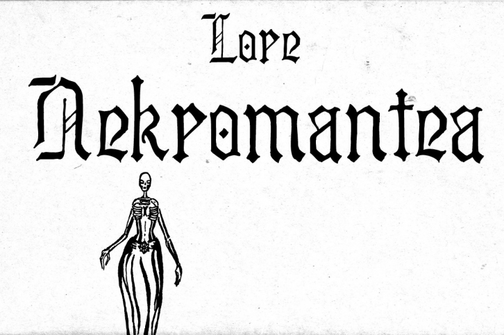 Lore Nekromantea Font Download