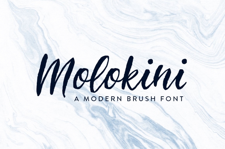 Molokini Brush Script Font Download