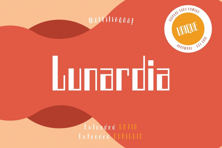 Lunardia (Extended) Font Download