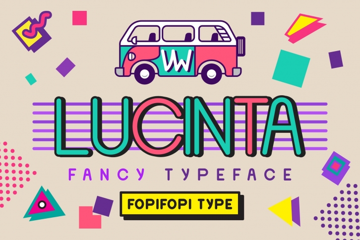 Lucinta Fancy Typeface Font Download