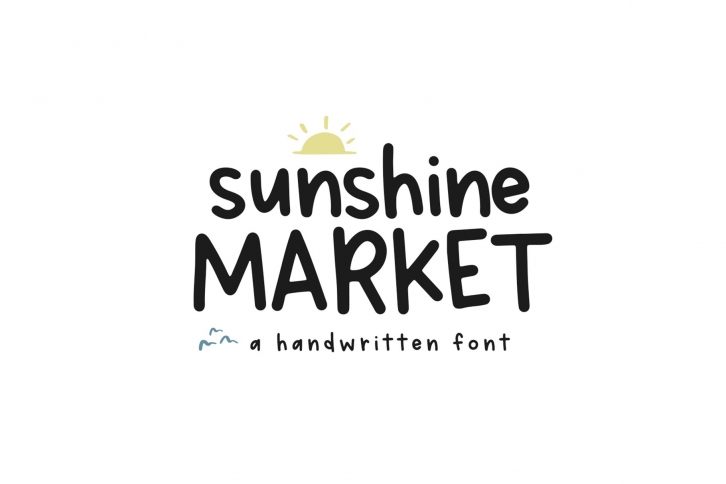 Sunshine Market Font Download