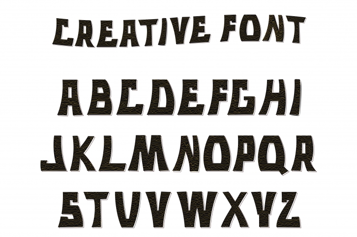 Letters. Alphabet. Font Download