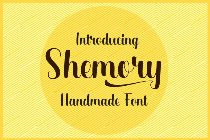 Shemory Script Font Download
