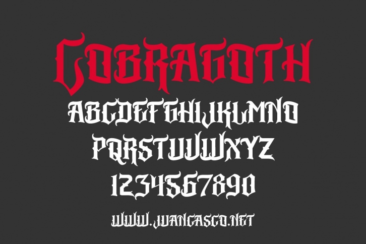 Cobra Goth Font Download