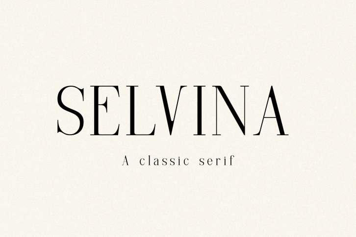 Selvina//a classic serif Font Download